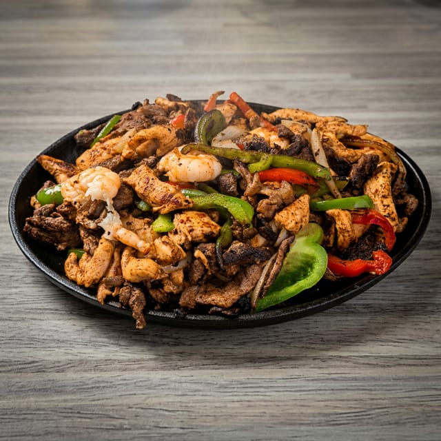 #Fajitas Camaron y Asada.