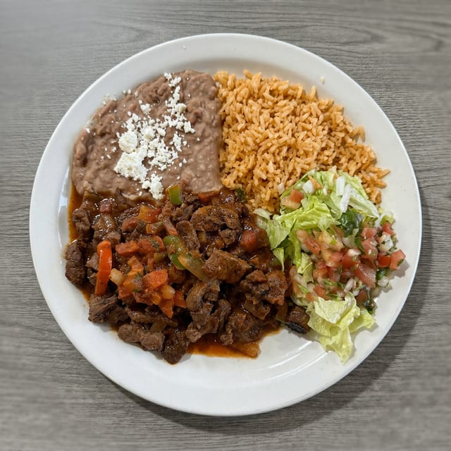 #Bistec Ranchero.