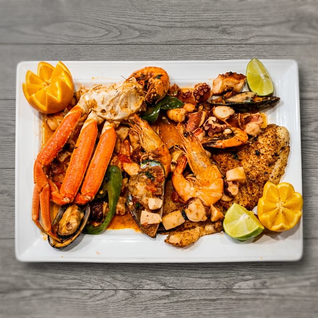 Botana De Mariscos.